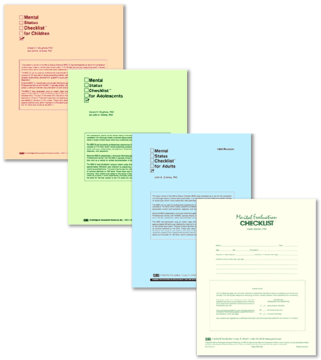 Photo of Checklists