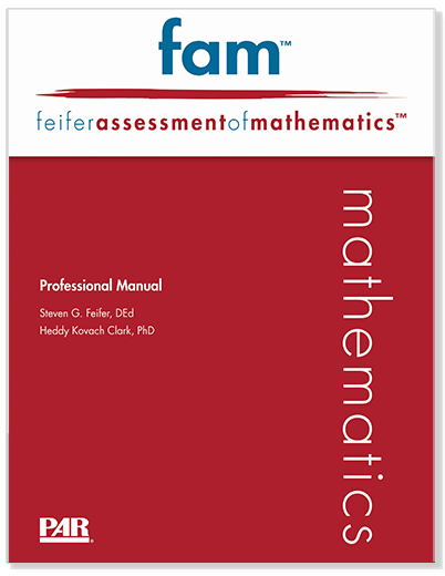 Photo of Feifer Assessment of Mathematics ™