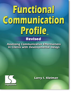 Photo of Functional Communication Profile ™  Revised