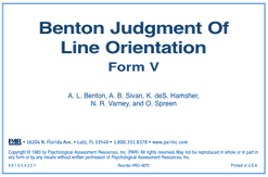 Photo of Benton Judgment Of Line Orientation | PAR