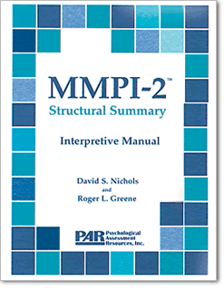 Photo of MMPI ® -2 Structural Summary