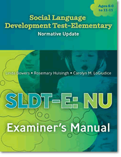 Photo of Social Language Development Test-Elementary: Normative Update