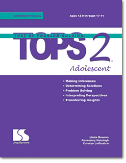 Photo of Test of Problem Solving 2: Adolescent