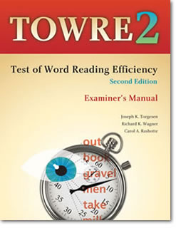 Photo of Test of Word Reading Efficiency–Second Edition | TOWRE-2 | PAR